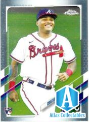 2021 Topps Chrome #178 CHRISTIAN PACHE BRAVES RC